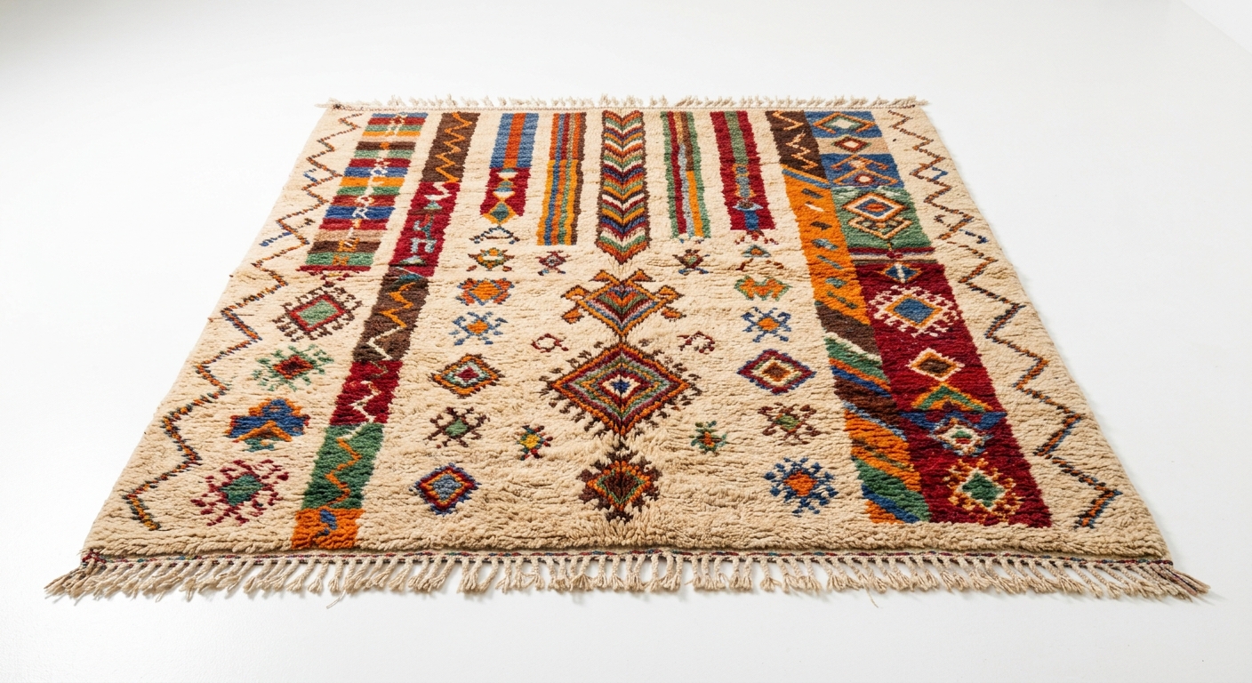 Warm multicolor kleed