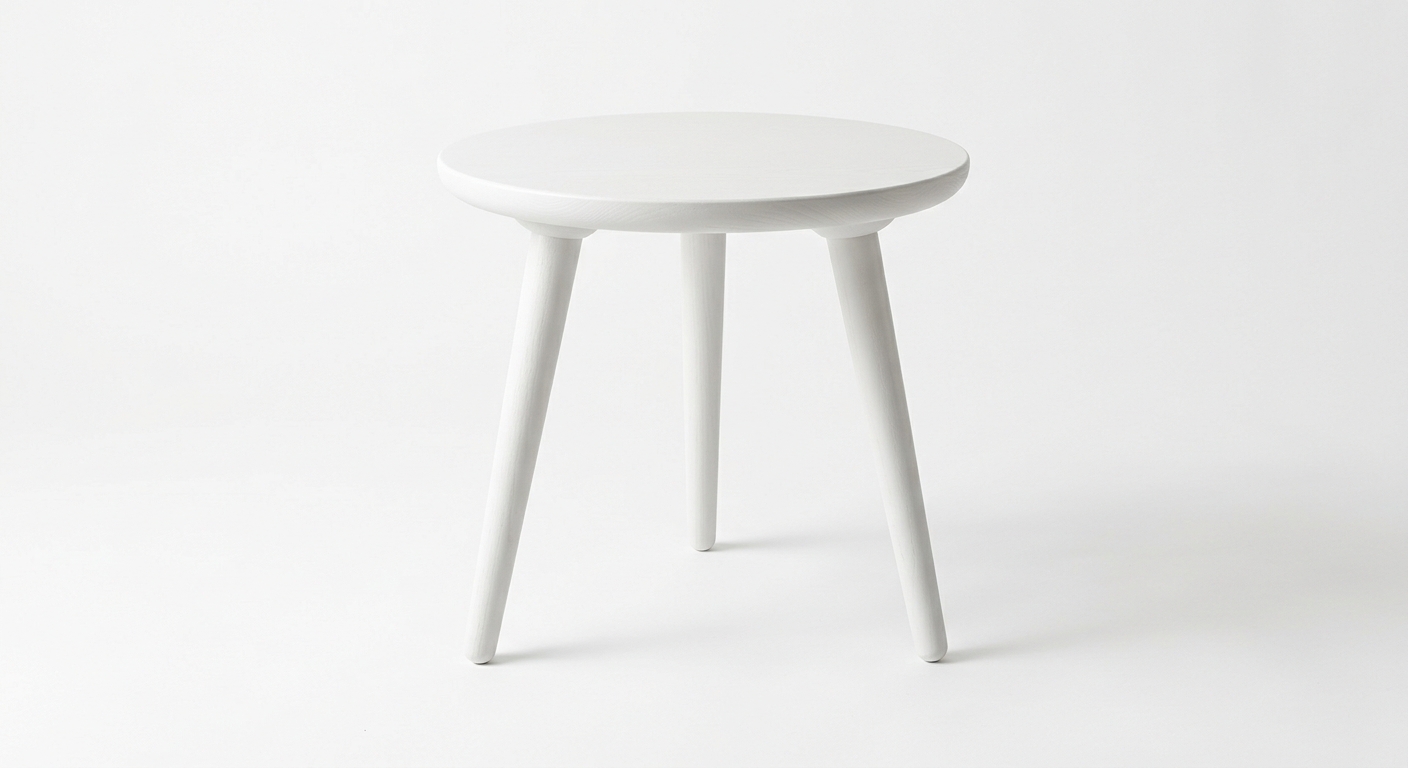 Minimalistische houten salontafel